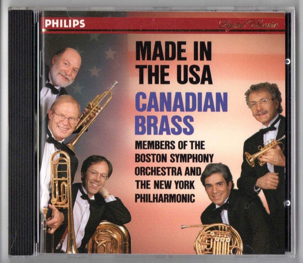 送料無料 独盤 金管アンサンブルCD カナディアン・ブラス:メイド・イン・USA サリュート・トゥー・スーザ グランドサーカスファンタジア拍卖