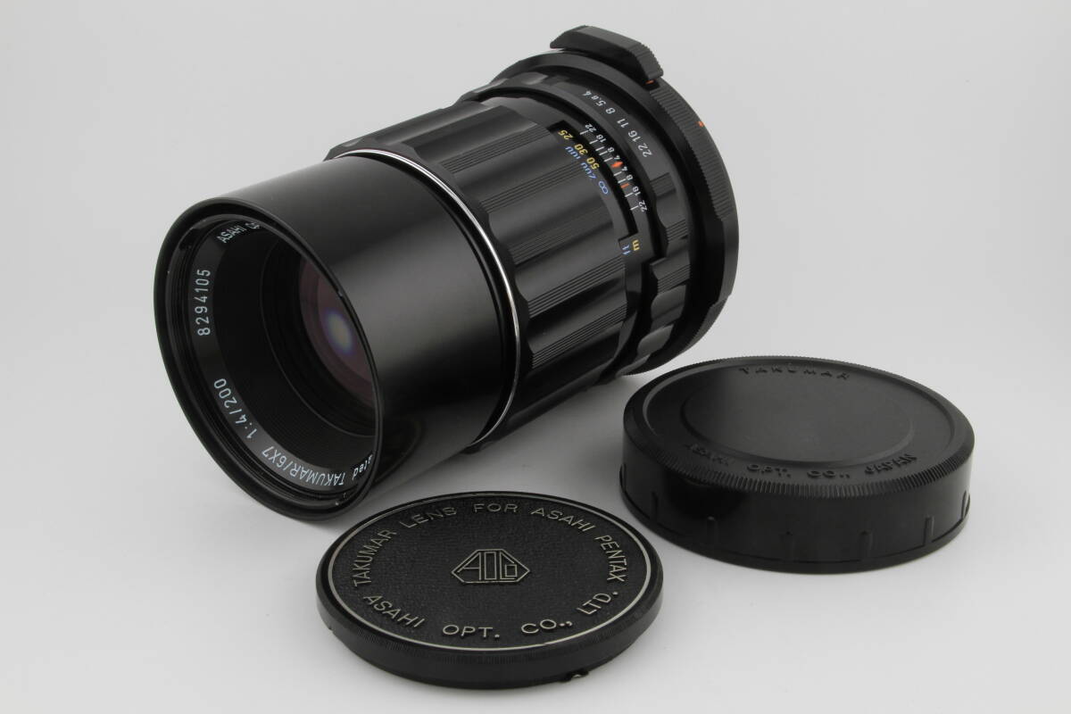 PENTAX Super-Multi-Coated TAKUMAR 6X7 200mm F4拍卖