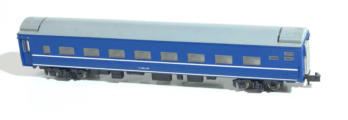 【H54450】KATO「No.522 オハネ25 銀帯」ケースなし 24系25形ブルートレイン 中古Nゲージ ジャンク カトー拍卖