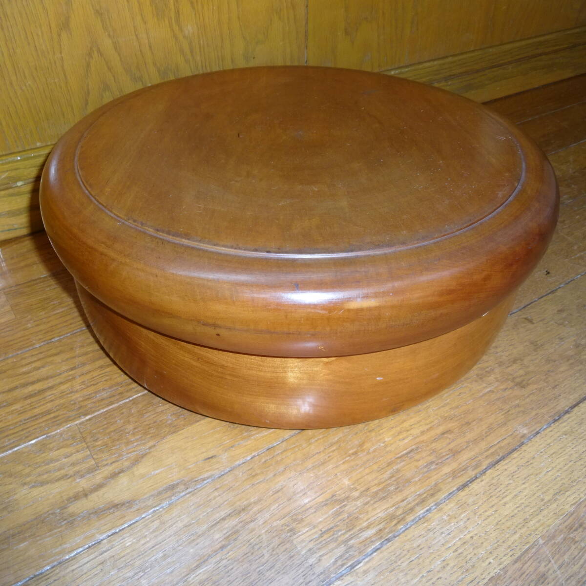 茶びつ 茶櫃 天然木くり抜き茶櫃 拍卖