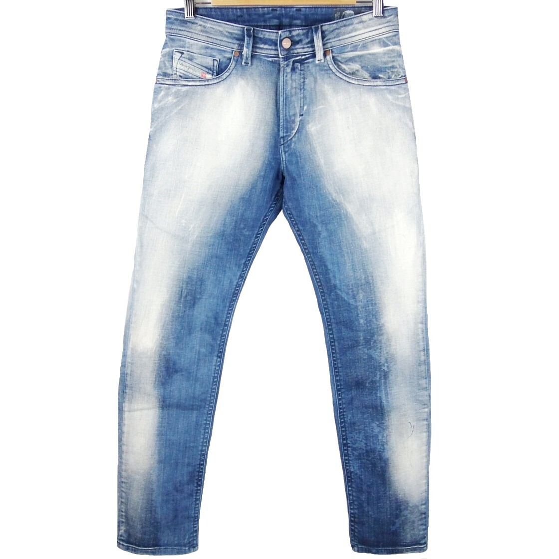 ■DIESEL ディーゼル THOMMER-T ジョグジーンズ JOGG JEANS / 0870N / インディゴ USED加工 ストレッチ ニットデニム ジョグパンツ size 29拍卖