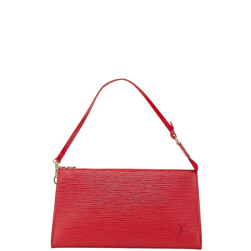 ルイ ヴィトン エピ ポシェット アクセソワール アクセサリーポーチ ハンドバッグ M52947 カスティリアンレッド LOUIS VUITTON 【中古】拍卖