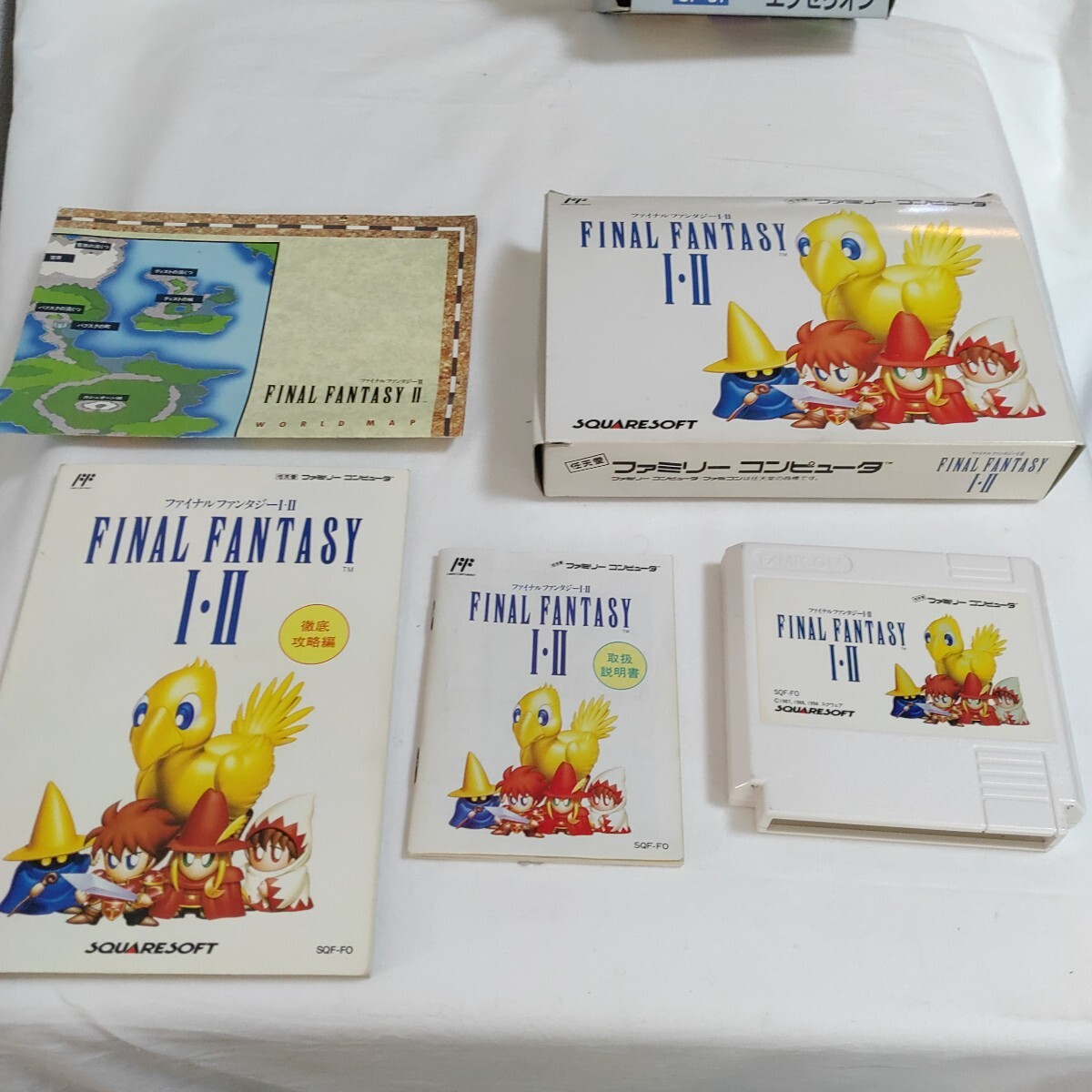【貴重な箱付き】ファミコン ファイナルファンタジー1・2 ソフト FF ファミリーコンピュータ カセット レトロ 任天堂 0507-E2-TA2拍卖