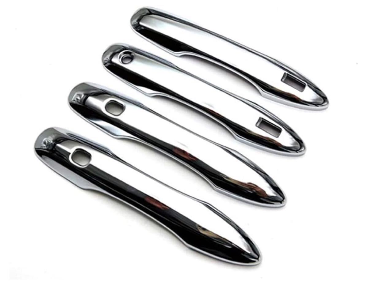 新型シエンタ専用 10系 MXPC10G/MXPL10G/MXPL15G メッキドアハンドルカバー 4P 簡単取付&高級感UP拍卖