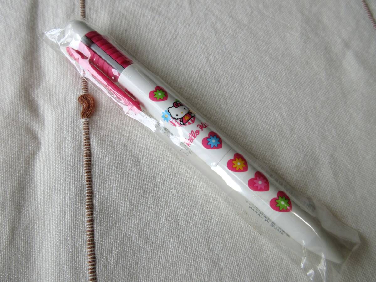 【新品未開封】ハローキティ シャープペンシル+ボールペン2色 1994年 sanrio サンリオ Hello kitty 赤 黒 シャーペン レトロ拍卖
