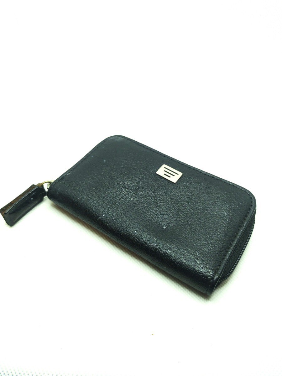 エンポリオ・アルマーニ キーケース 6連 メンズ 黒 HYP-2000拍卖