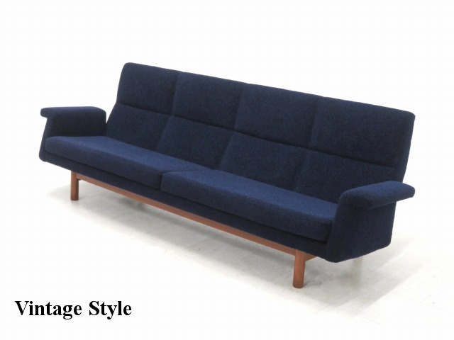 ★rtg339★北欧★フィンランド★ビンテージ★ヴィンテージ★チーク材★大型★ソファ検ウェグナーアアルトペリアンデンマークイルマリ拍卖