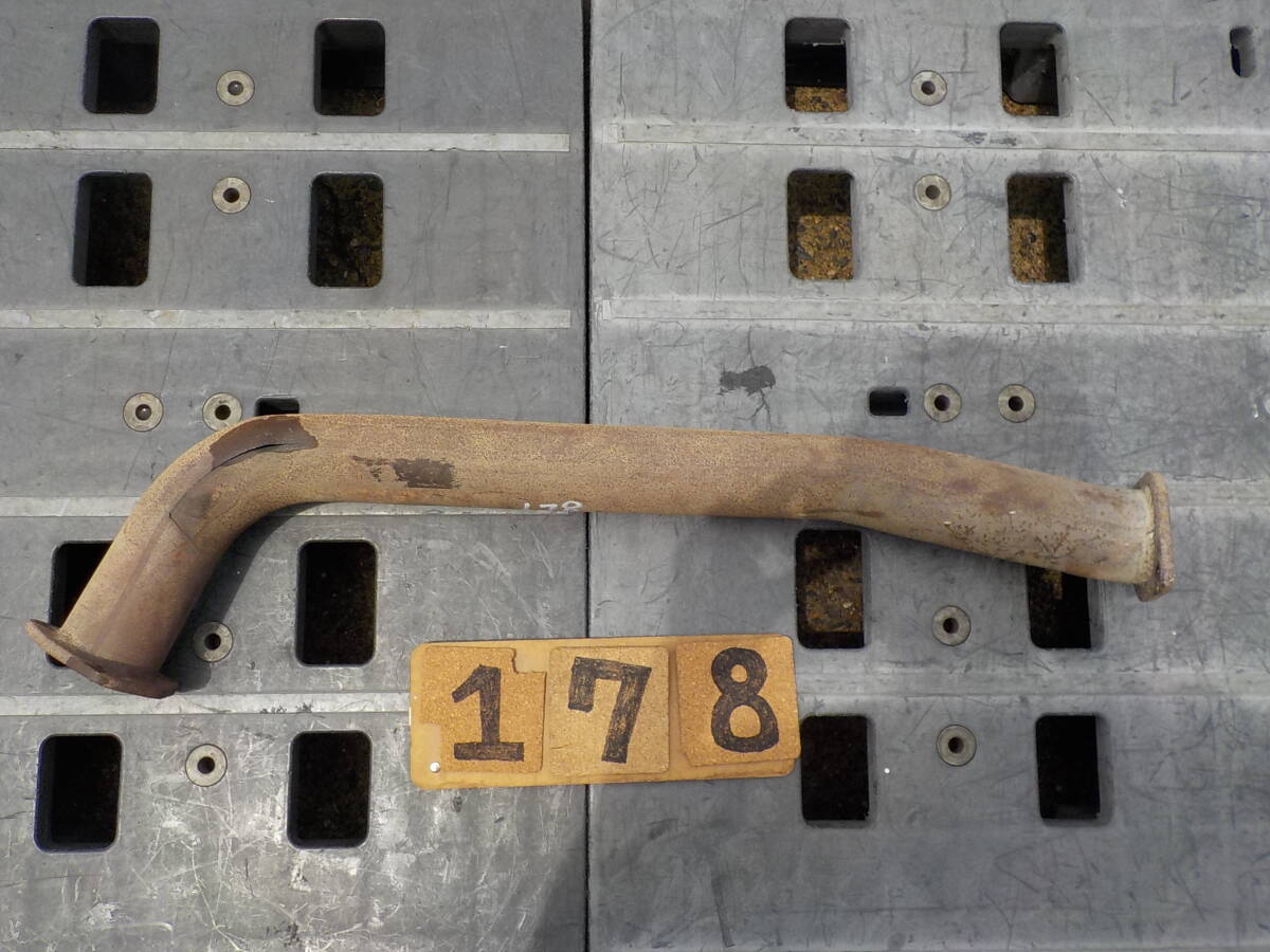 HC34 ローレル 社外 スチ-ル製 フロントパイプ 亀裂有り RB25DET A178拍卖