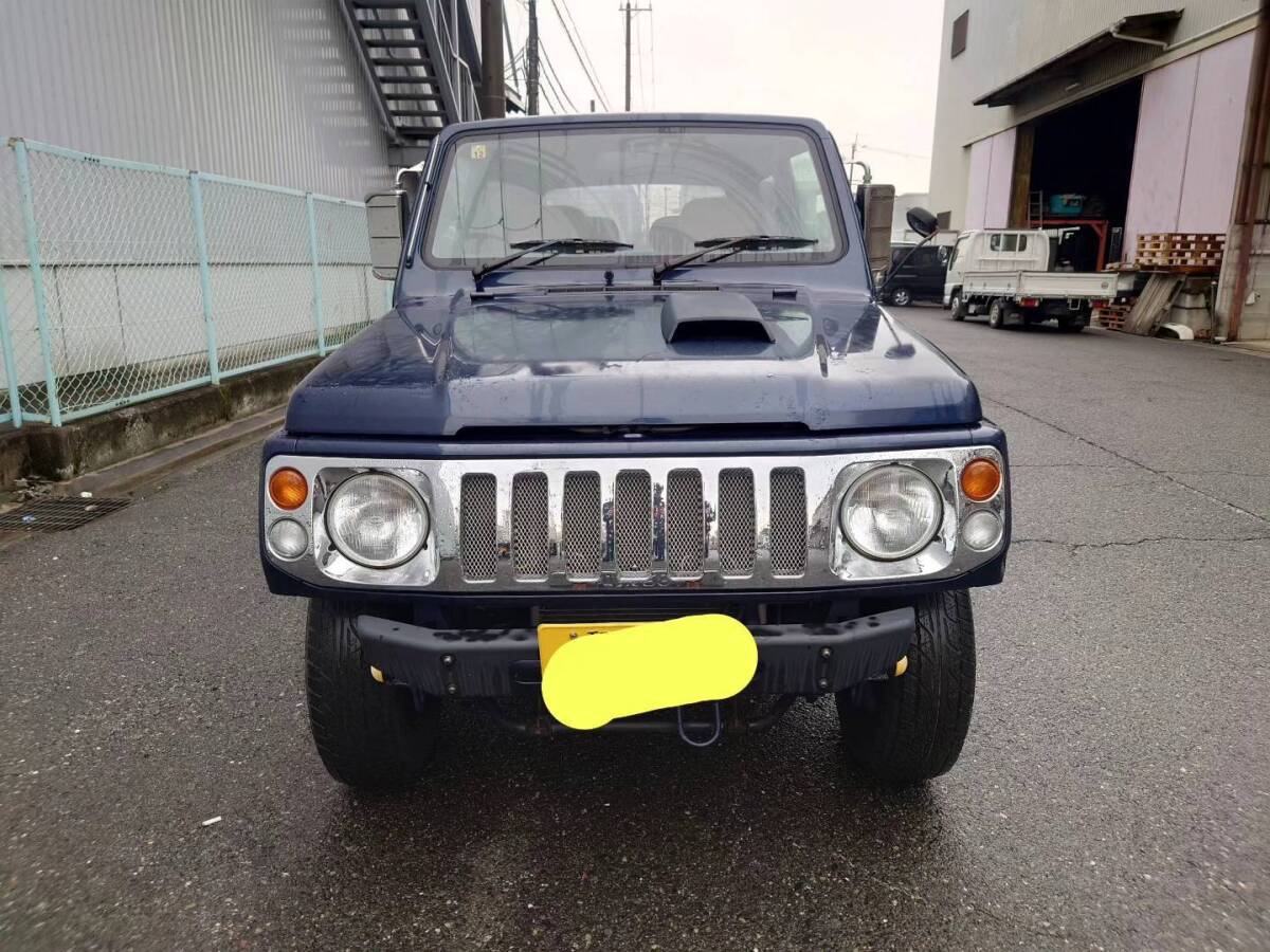 丸車 走行距離61,079㎞ スズキ ジムニー オートマチック AT 4WD 平成9年 E-JA22W K6A 2025050801 103012拍卖