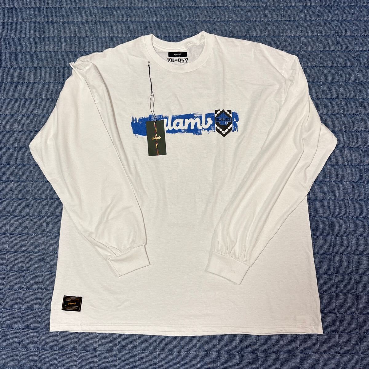 グラム glamb ブルーロック 長袖Tシャツ 拍卖
