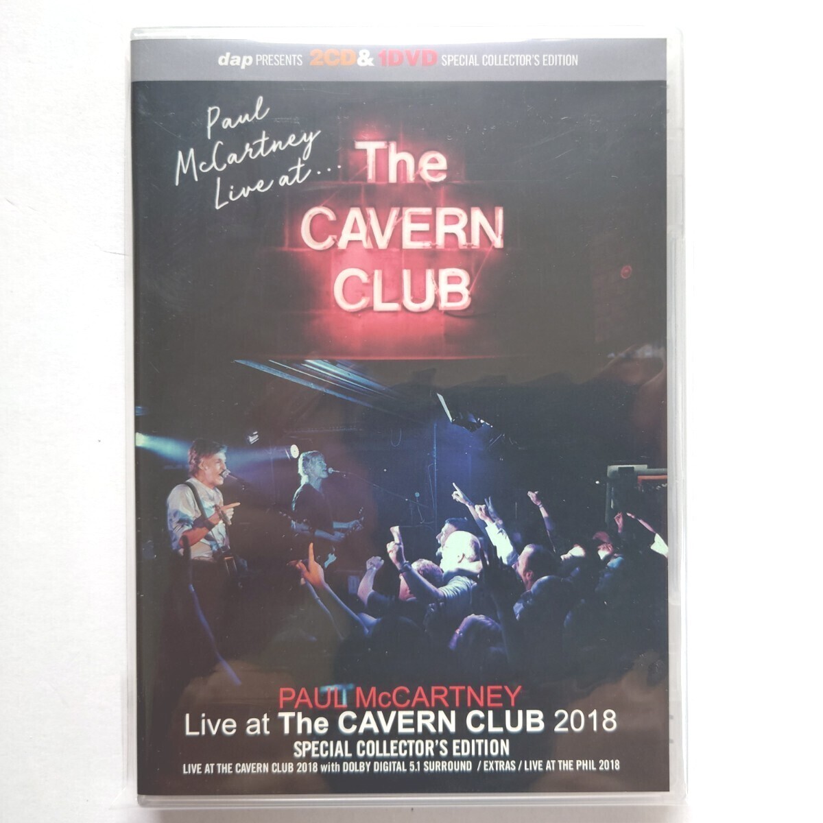 新品未開封!)Live at The CAVERN CLUB 2018 ライブ(Soundboard,ProShot)「2CD+DVD」ポールマッカートニー拍卖