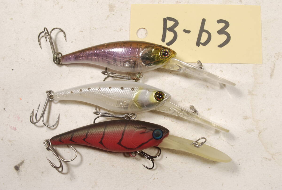 ジャッカル JACKALL ソウルシャッド 58SP 3個 セット B-63拍卖