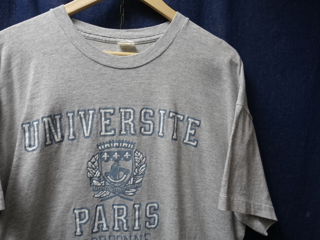 SALE USA アメリカ 古着 ビンテージ 90'S シングルステッチ カレッジプリント 半袖 Tシャツ / ヴィンテージ 90S / 10 セール 卸拍卖