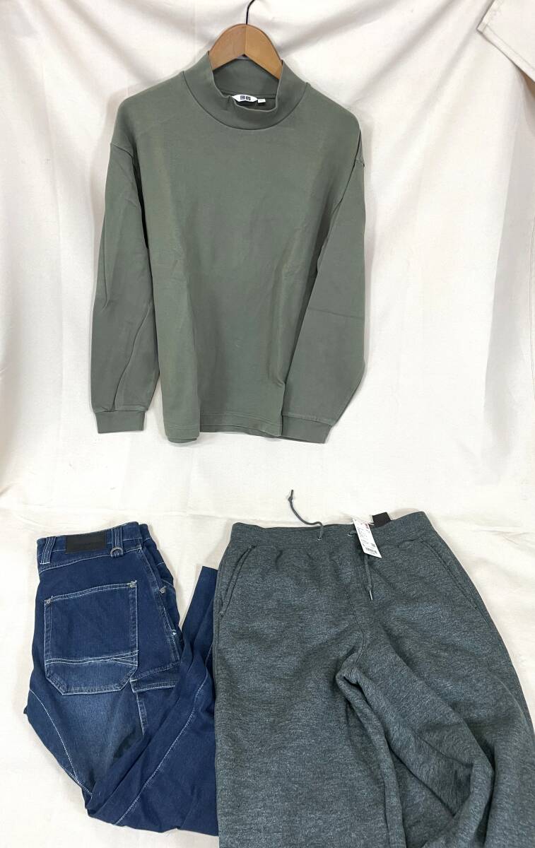 全国送料無料!新品5品オールLサイズ 新品未使用タグ付き含む5点セット即決!ユニクロ+GU+ワークマン拍卖