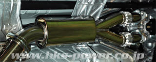 【HKS】ステンレスセンターパイプ サイレンサー付き GT-R R35 VR38DETT (条件付き送料無料) 個人様宅発送可拍卖