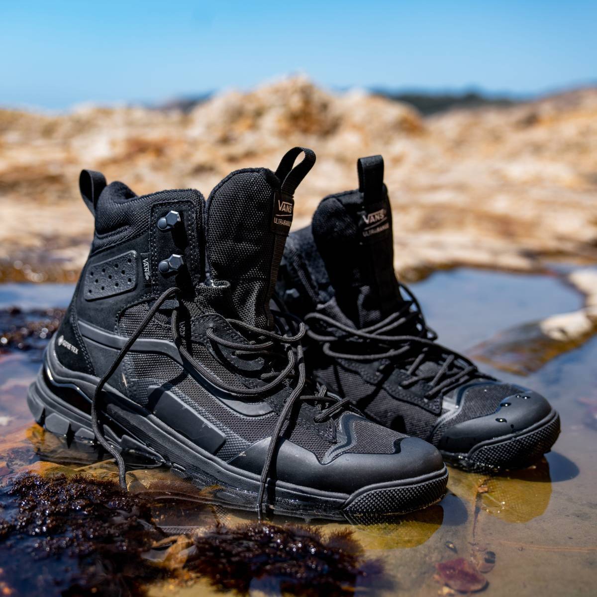 VANS/バンズ/Ultrarange EXO HI GORE-TEX MTE 3/ウルトラレンジ EXO ハイ ゴアテックス MTE 3/トリプルブラック/25.0cm/ブーツスニーカー拍卖