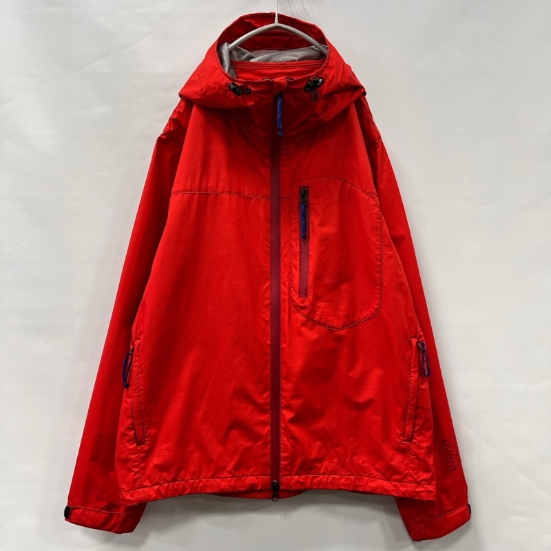 MANASTASH/マナスタッシュ/eVent×PERTEX Shelter Jacket/イーベント×パーテックス/シェルタージャケット/レッド/マウンテンパーカー拍卖