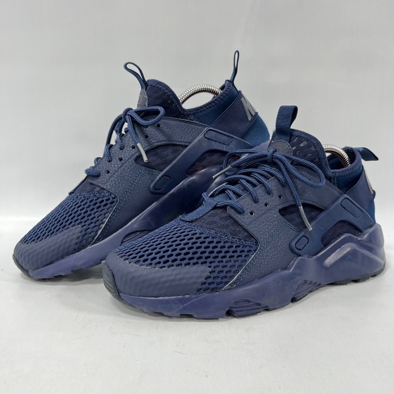 NIKE/ナイキ/AIR HUARACHE RUN ULTRA BR/エアハラチ ラン ウルトラ BR/833147-400/ネイビー/スニーカー/24.5cm拍卖