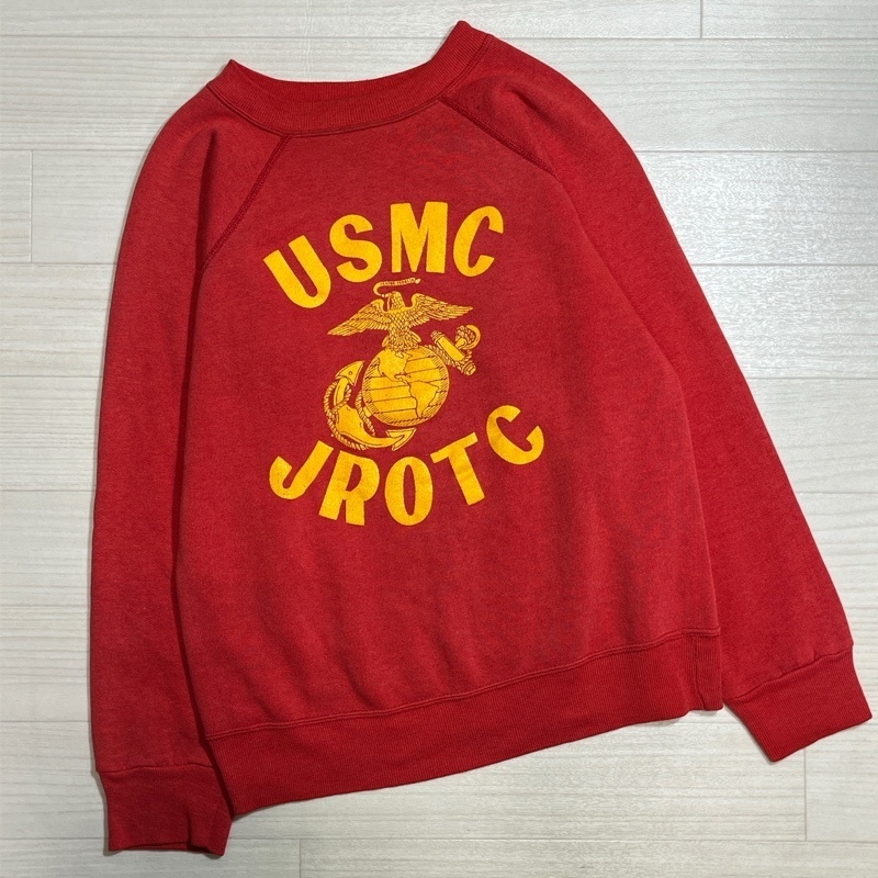 Champion/チャンピオン/80s/トリコタグ/USA製/USMA JROTC CREWNECK SWEATSHIRT/アメリカ海兵隊/クルーネックスウェットシャツ/ビンテージ拍卖