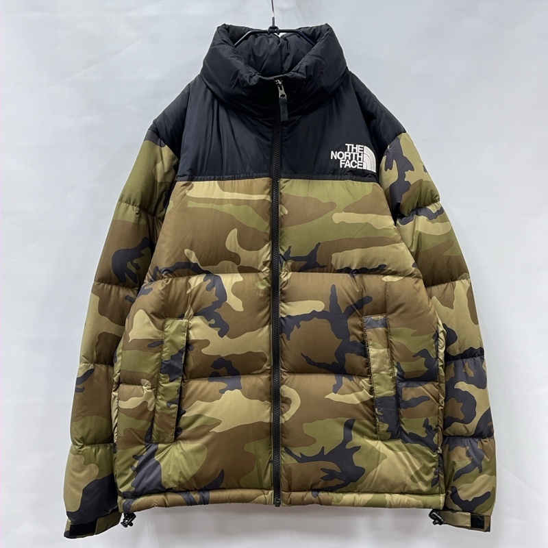 THE NORTH FACE/ザ ノースフェイス/Novelty Nuptse Jacket/ノベルティヌプシジャケット/ND91842/ウッドランドカモ/Lサイズ/カモフラージュ拍卖