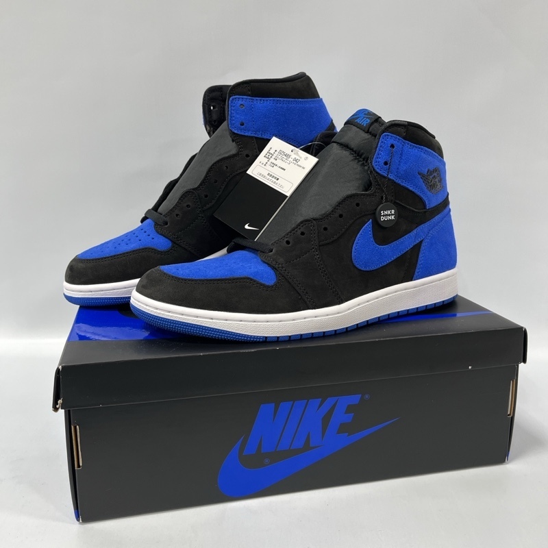 NIKE/ナイキ/AIR JORDAN 1 RETRO HIGH OG Royal Reimagined/エアジョーダン 1 レトロ ハイ OG/ロイヤルリイマジンド/DZ5485-042/29.5cm拍卖