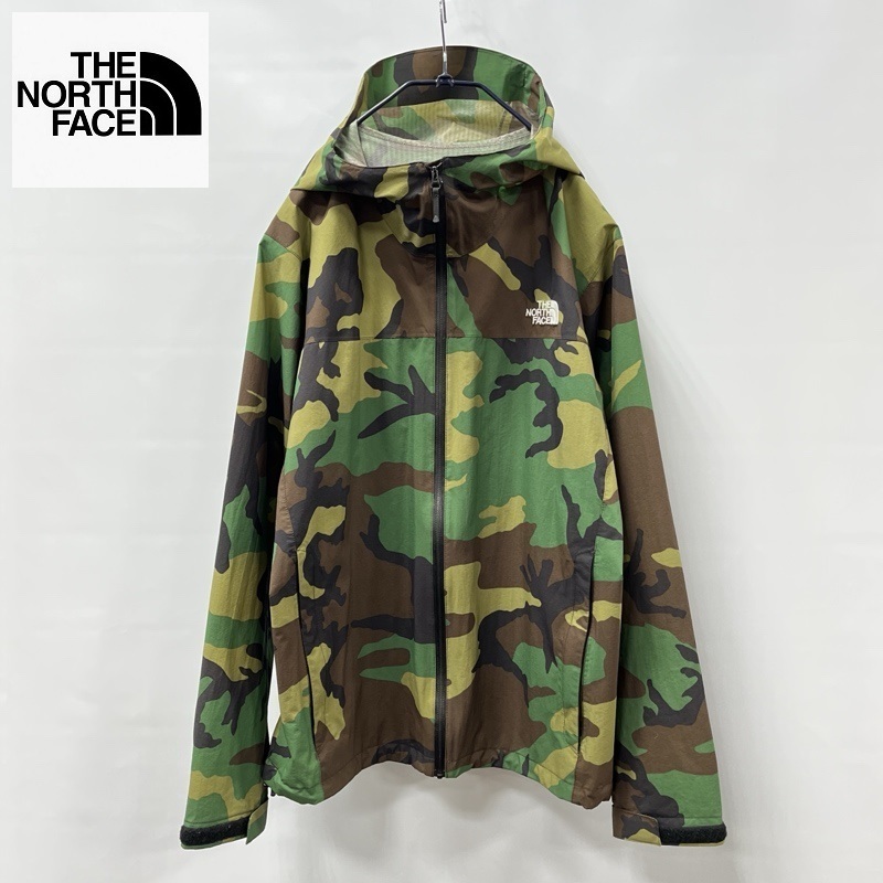 THE NORTH FACE/ザ ノースフェイス/Novelty Venture Jacket /ノベルティ ベンチャージャケット/NP61515/ウッドランドカモ/カモフラージュ拍卖