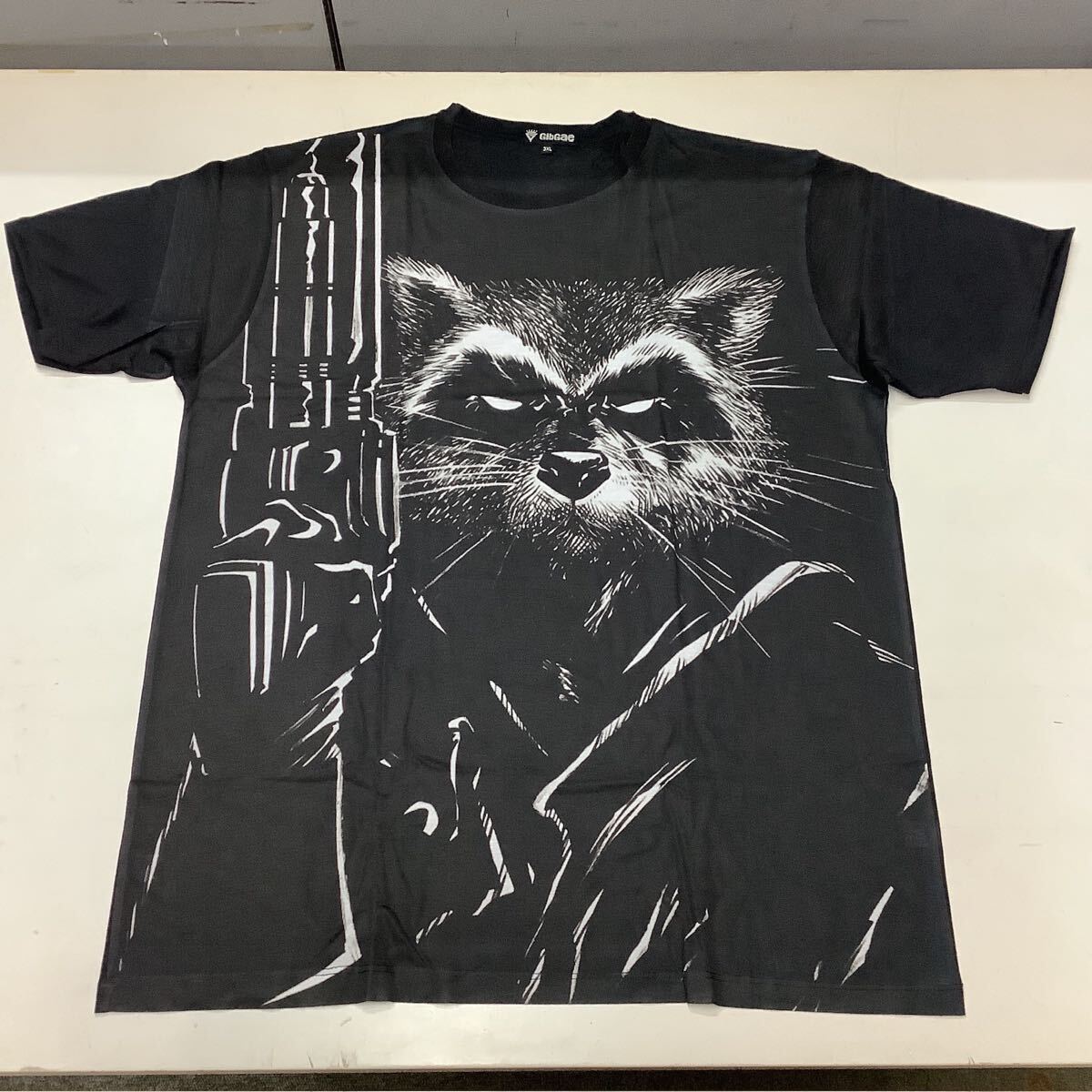 SR12E3 ガーディアンズ・オブ・ギャラクシー Tシャツ XXXLサイズ 27 ロケット GUARDIANS OF THE GALAXY ROCKET 拍卖
