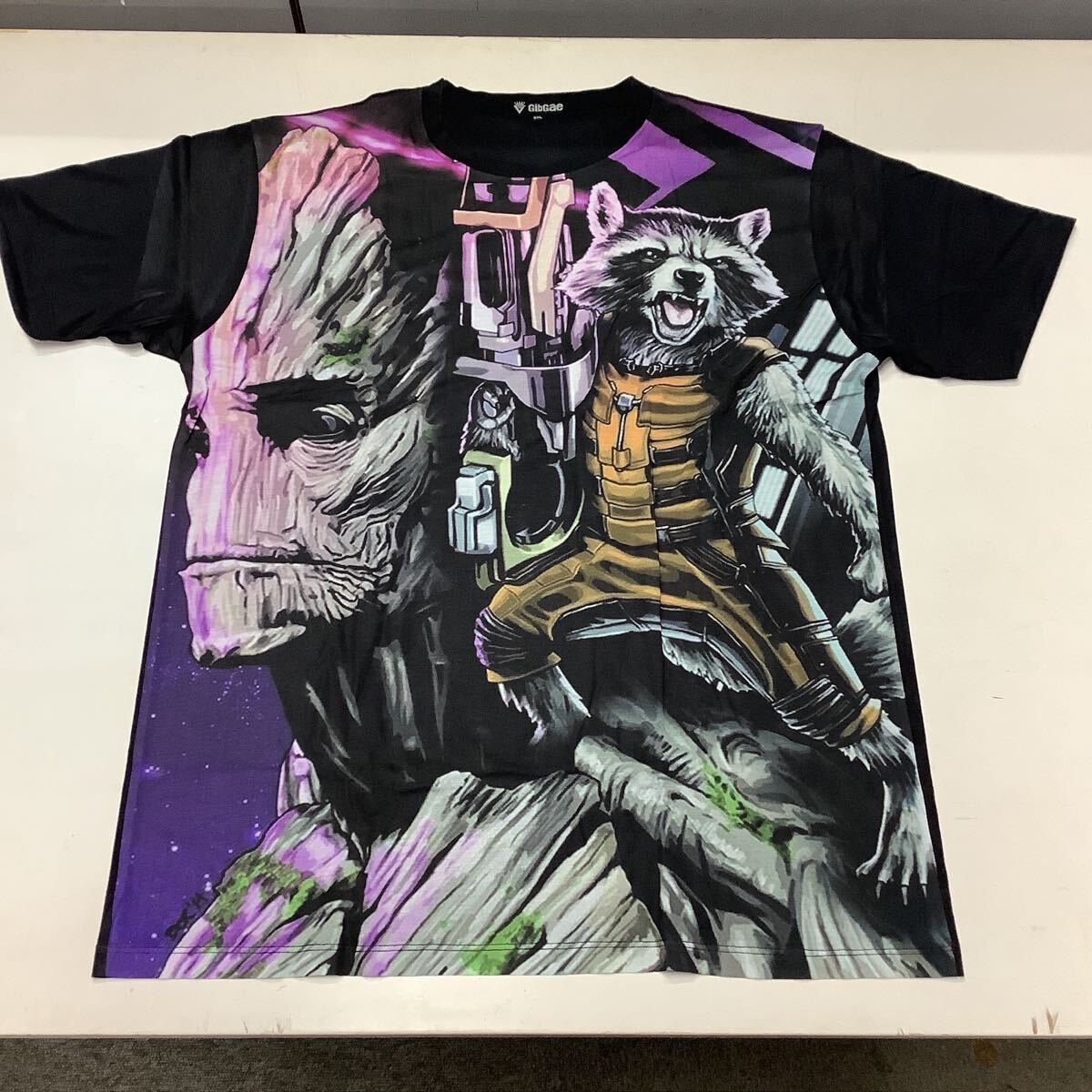SR12E3 ガーディアンズ・オブ・ギャラクシー Tシャツ XXXLサイズ 28 グルート ロケット GUARDIANS OF THE GALAXY GROOT ROCKET 拍卖