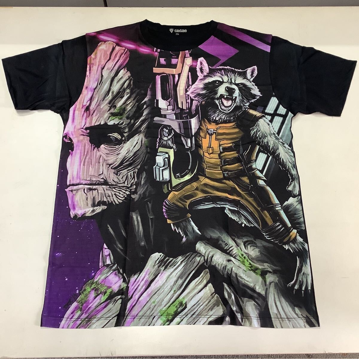 SR12D1 ガーディアンズ・オブ・ギャラクシー Tシャツ XXLサイズ 4 ロケット グルート GUARDIANS OF THE GALAXY ROCKET GROOT 拍卖