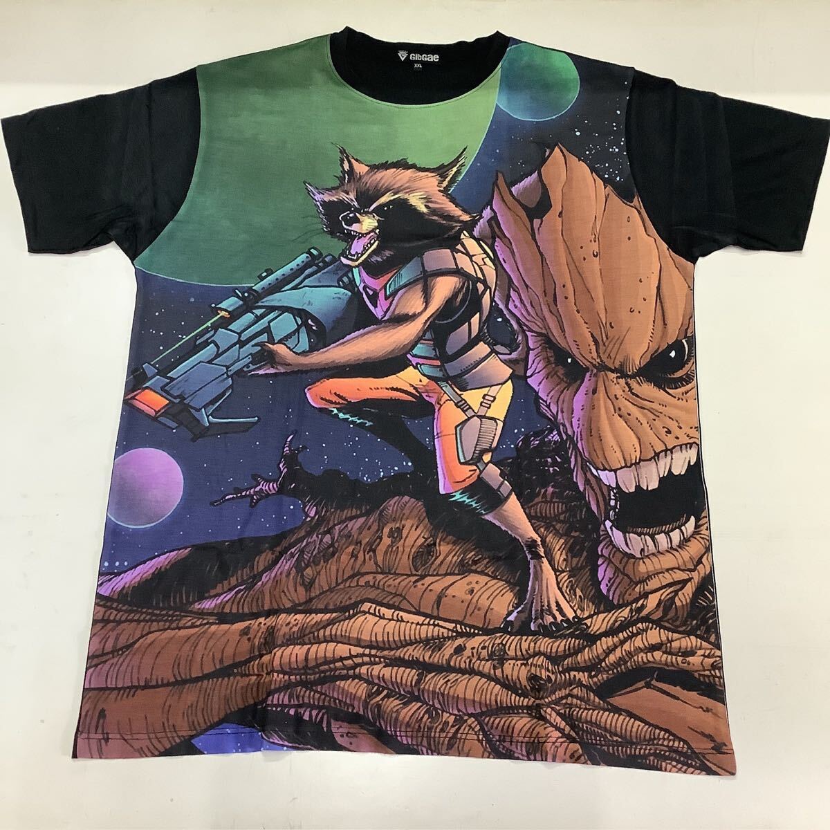 SR12D1 ガーディアンズ・オブ・ギャラクシー Tシャツ XXLサイズ 5 ロケット グルート GUARDIANS OF THE GALAXY ROCKET GROOT 拍卖