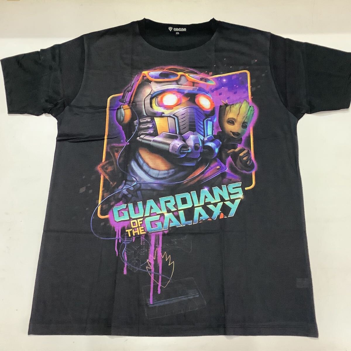 SR12D1 ガーディアンズ・オブ・ギャラクシー Tシャツ XXLサイズ 7 スターロード グルート GUARDIANS OF THE GALAXY Star Load GROOT拍卖