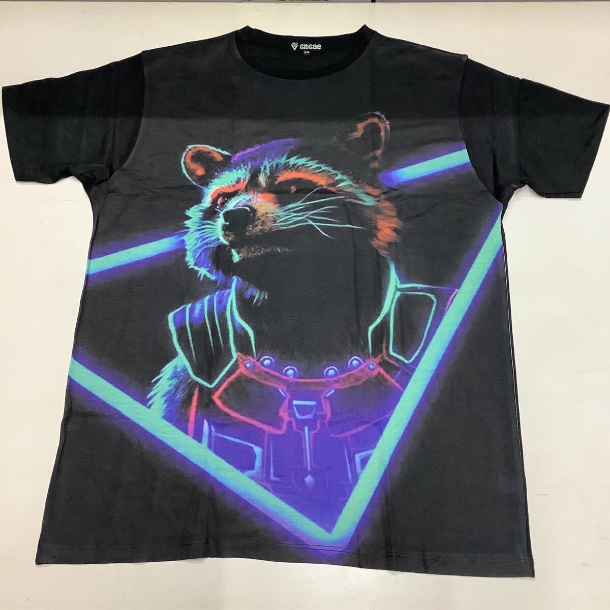 SR12D3 ガーディアンズ・オブ・ギャラクシー Tシャツ XXLサイズ 22 ロケット GUARDIANS OF THE GALAXY ROCKET 拍卖