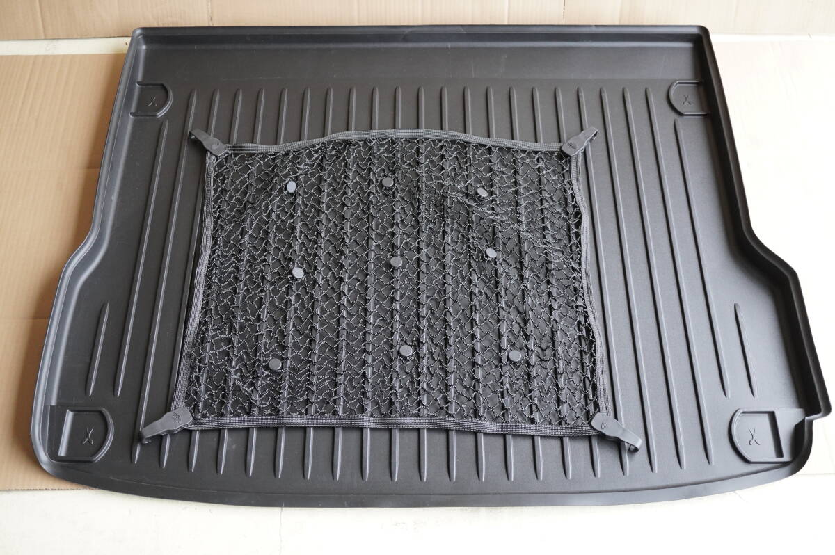 ・AUDI アウディ Q5 8R 純正ラゲッジマット、ラゲッジネット2点セット【中古品】拍卖