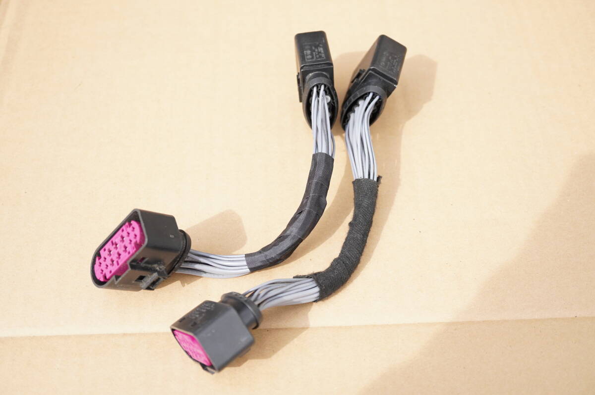 ・AUDI アウディ Q5 8R ヘッドライト レトロフィット 変換ハーネス AFSなし【中古品】ドイツ KUFATEC製拍卖