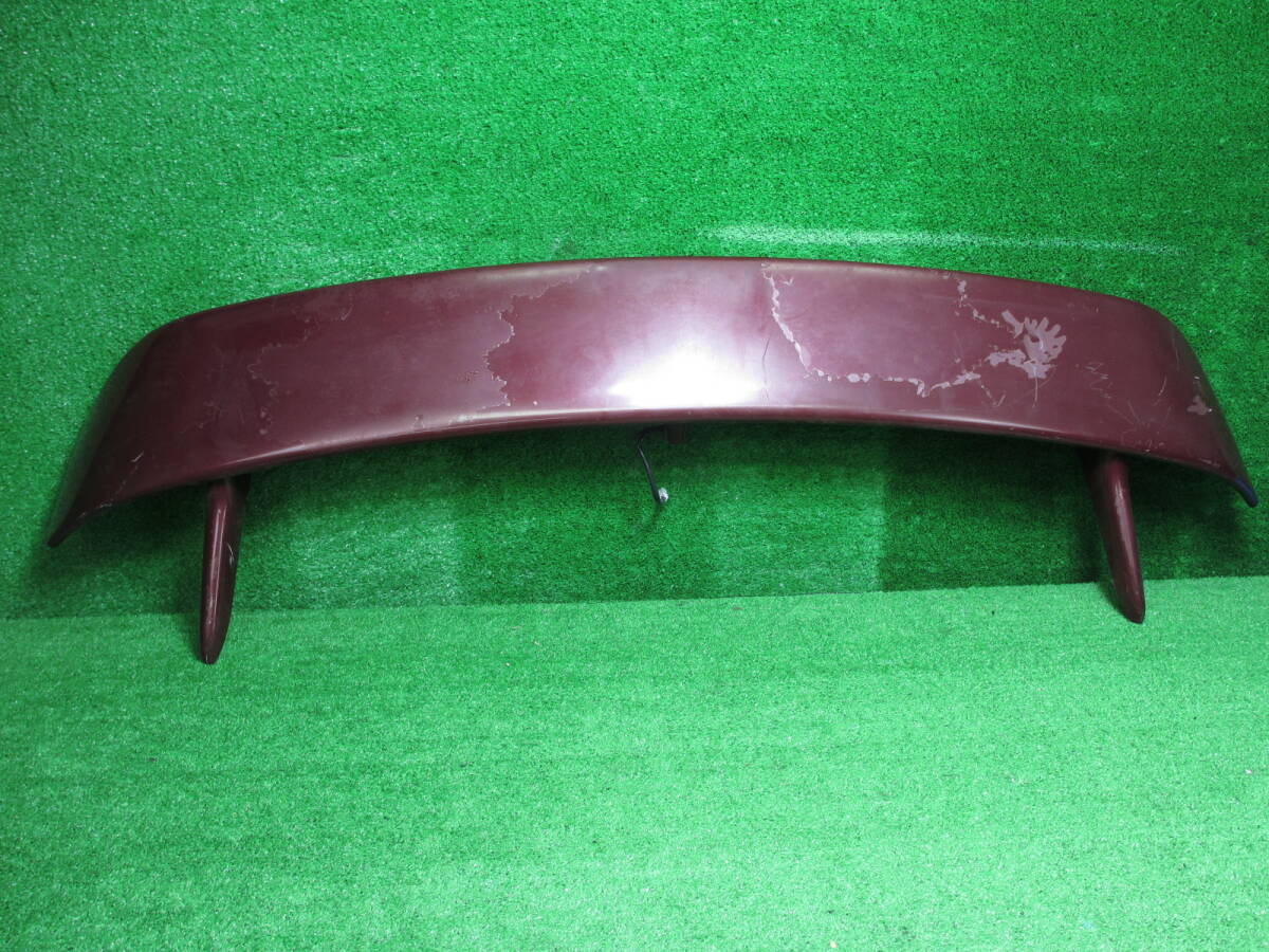 管1274-21 三菱 GTO Z16A リア スポイラー ウイング レッド 赤 拍卖