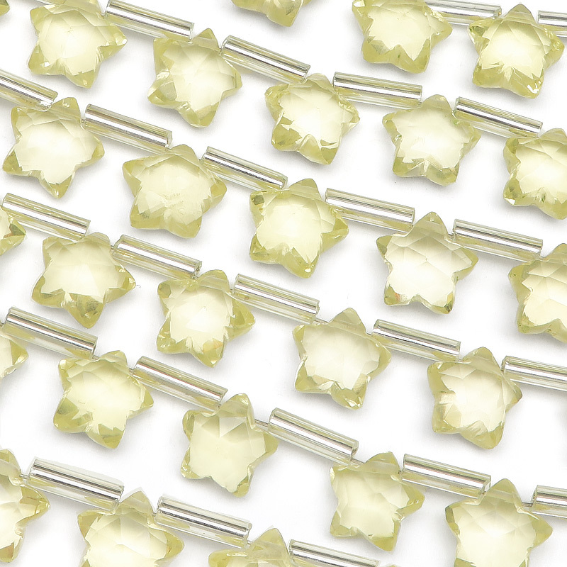 レモンクォーツ スターカット 8mm【1連販売】 / 9-71 LQ8ST-X拍卖