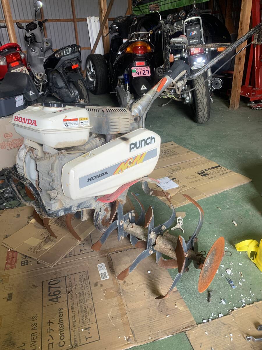 ホンダ F401 歩行型 管理機 一発!動作良好 即戦力 高知市内より 値下げ処分拍卖