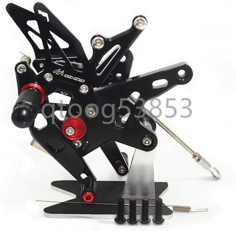 カワサキ Ninja400 ZX-R400 ZXR400 ZXR400 (2018-2021)用バックステップ CNCアルミ製拍卖