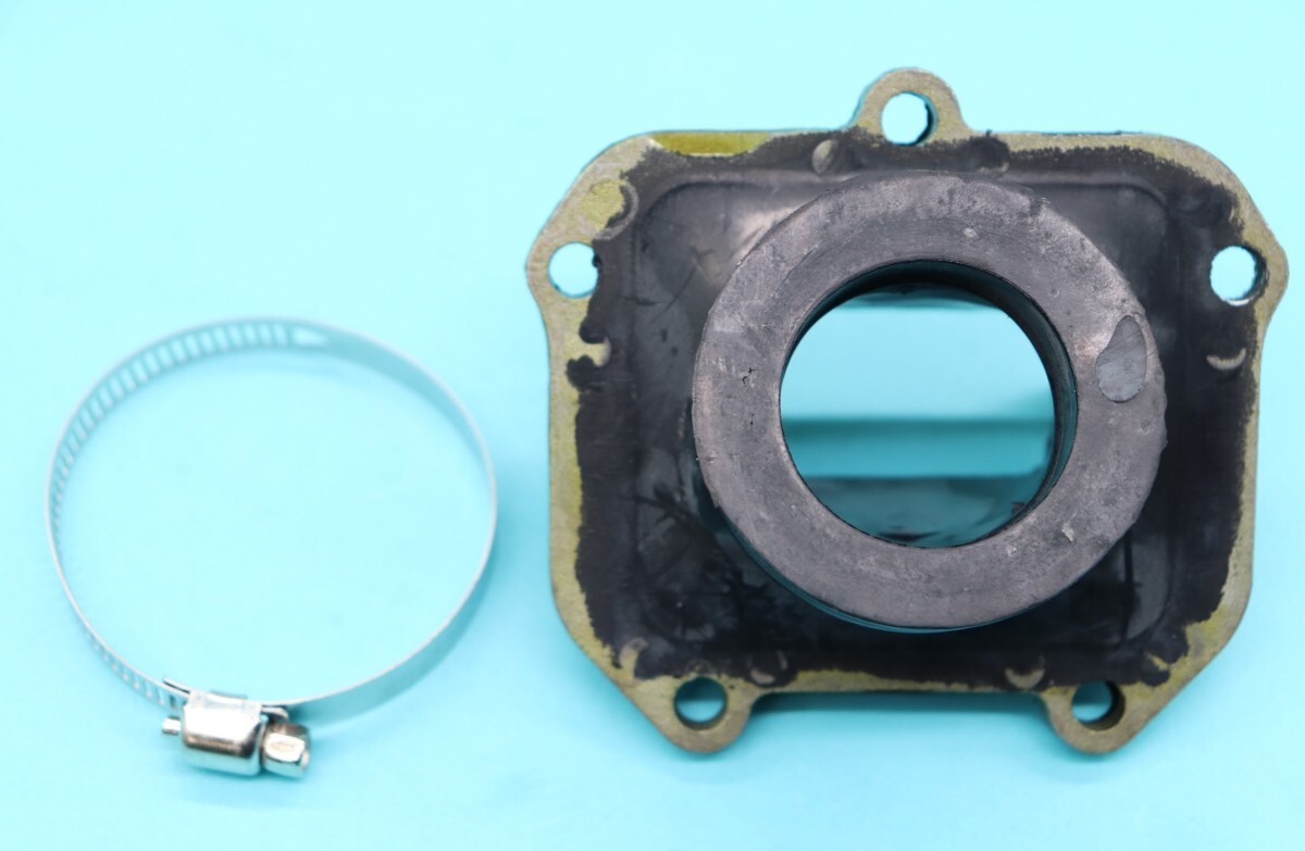 30日保証E99新品社外送料無料バンド付 アプリリア aprilia RS125 ROTAX122 123 デロルト 28mm インマニ インシュレータ キャブジョイント拍卖