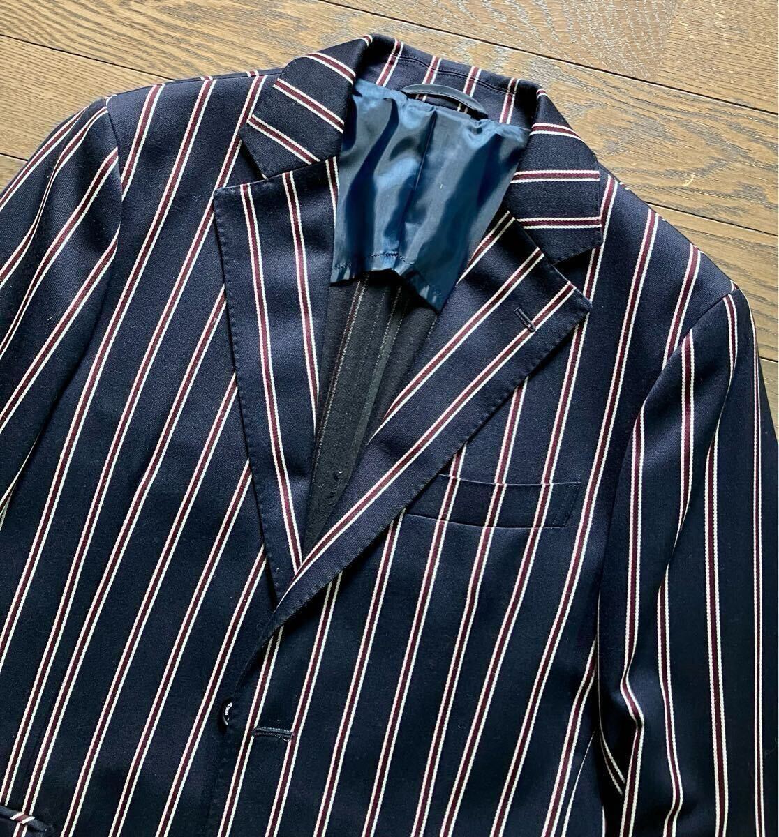 ★新品未使用★ MACKINTOSH PHILOSOPHY クラブストライプ柄 ジャケット拍卖