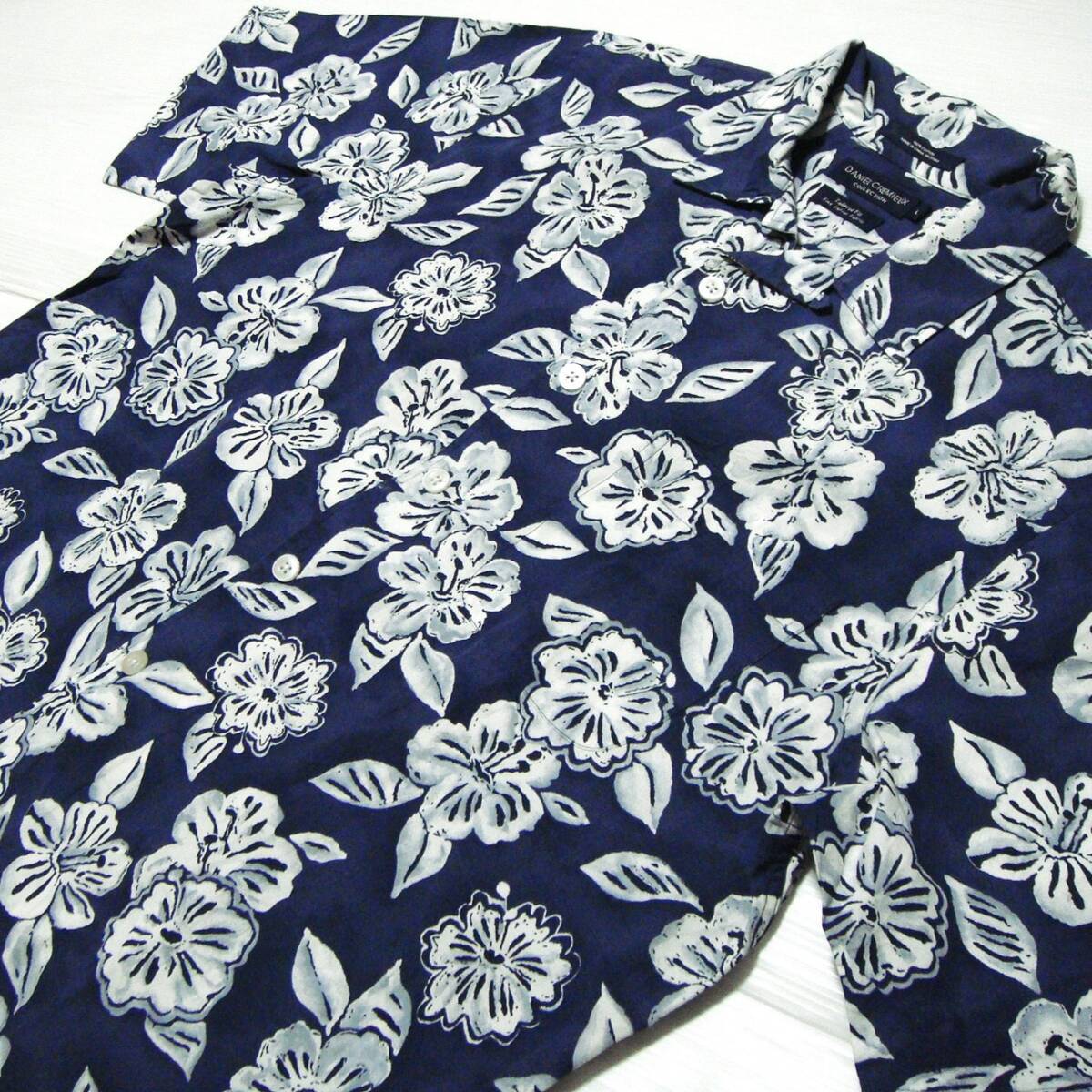 ■送料0 ^^ ダニエル・クレミュ / DANIEL CREMIEUX 【 開襟 ^^ アロハシャツ 2L 】 アメリカ USA古着 o5■超BIGサイズ 大量出品中■拍卖