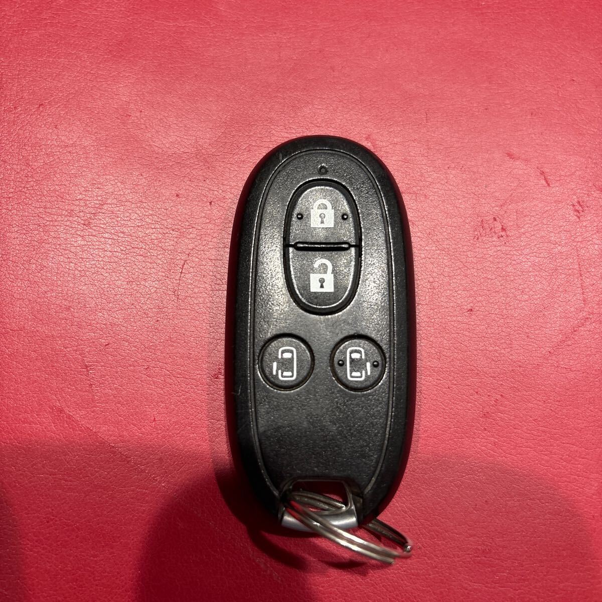 スズキ パレット スマートキー 007YUUL0212 4ボタン 両側スライドドア用 中古品!⑤拍卖
