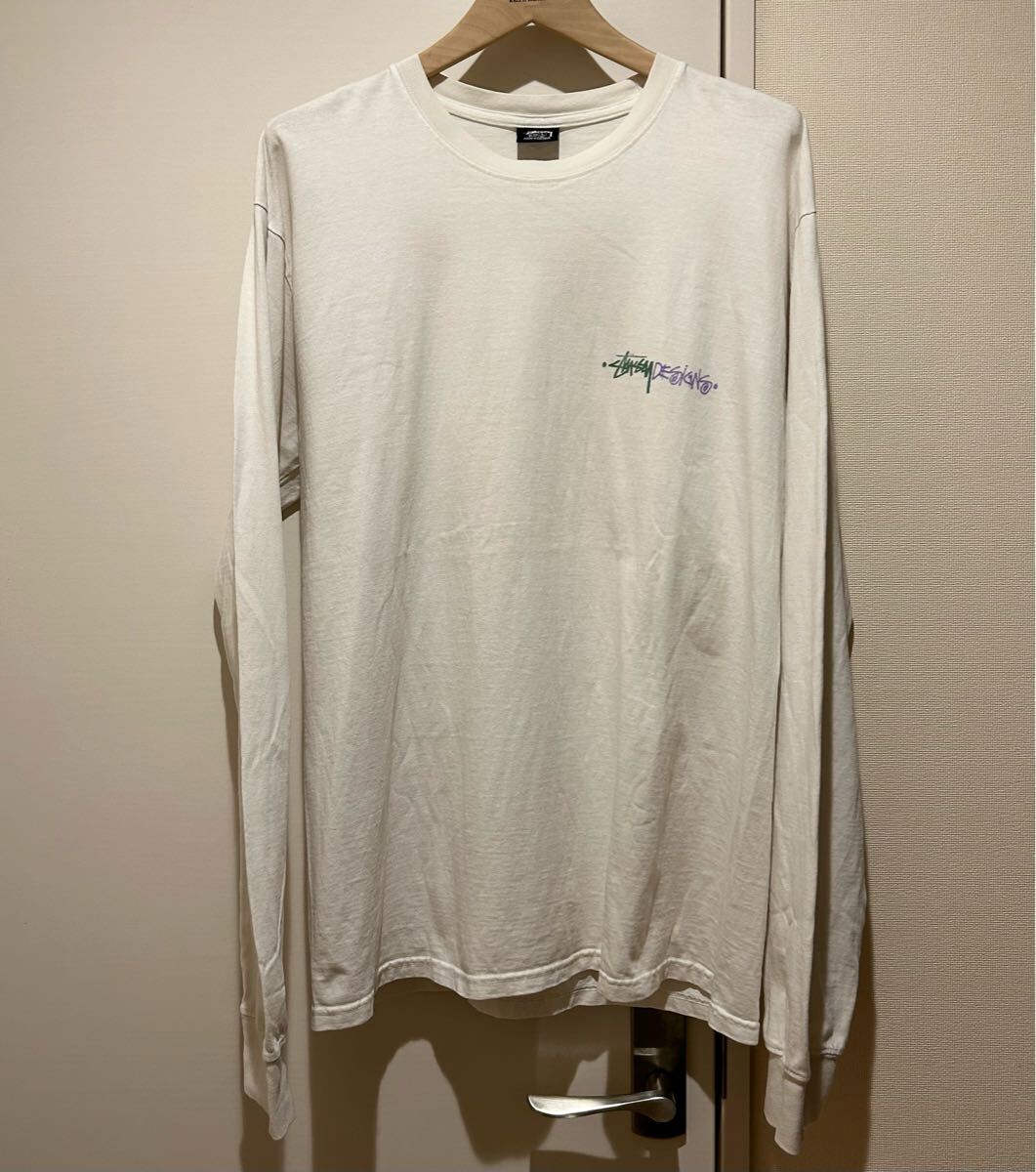 Stussy ステューシー 長袖 Tシャツ ロンT ポジティブバイブレーション拍卖