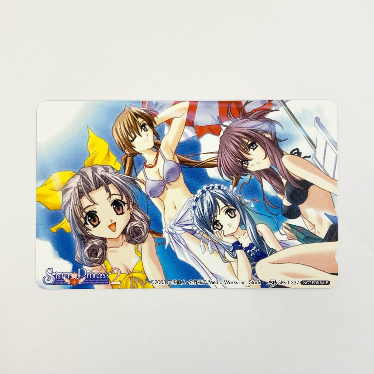 シスター・プリンセス2 未使用 テレカ テレホンカード 50度数拍卖