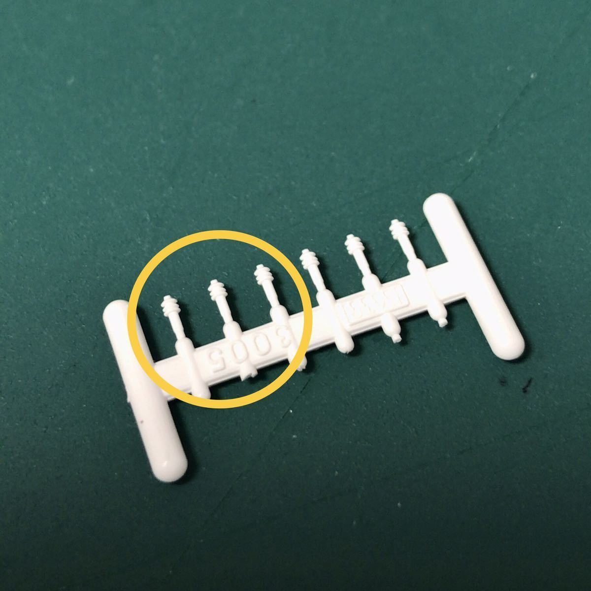 【ラスト1】KATO EH10 用【ガイシ パーツ3本1組】#EH200#EH500#EH800#コンテナ特急#たから#EF66#tomix#トミックス#マイクロエース#microace拍卖