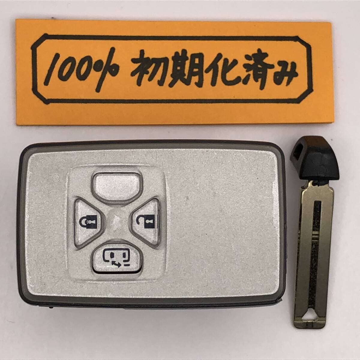 ET04 初期化済 トヨタ スマートキー エスティマ 50 ノア ヴォクシー 70 アルファード ヴェルファイア 20 271451-0500 登録可能拍卖