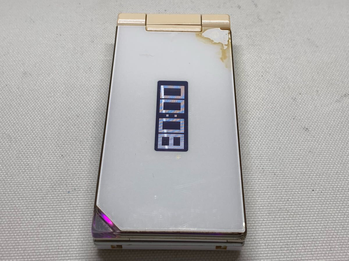 ◯docomo ドコモ SH-01B SHARP シャープ AQUOS SHOT アクオスショット 携帯電話 ガラケー ホワイト e422b287dd拍卖