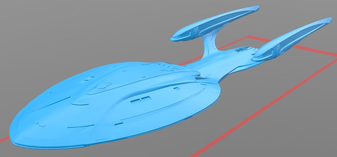 スタートレック U.S.S. エンタープライズ NCC-1701-F オデッセイ級 エンタープライズF Star Trek USS Enterprise NCC-1701-F Odyssey class拍卖