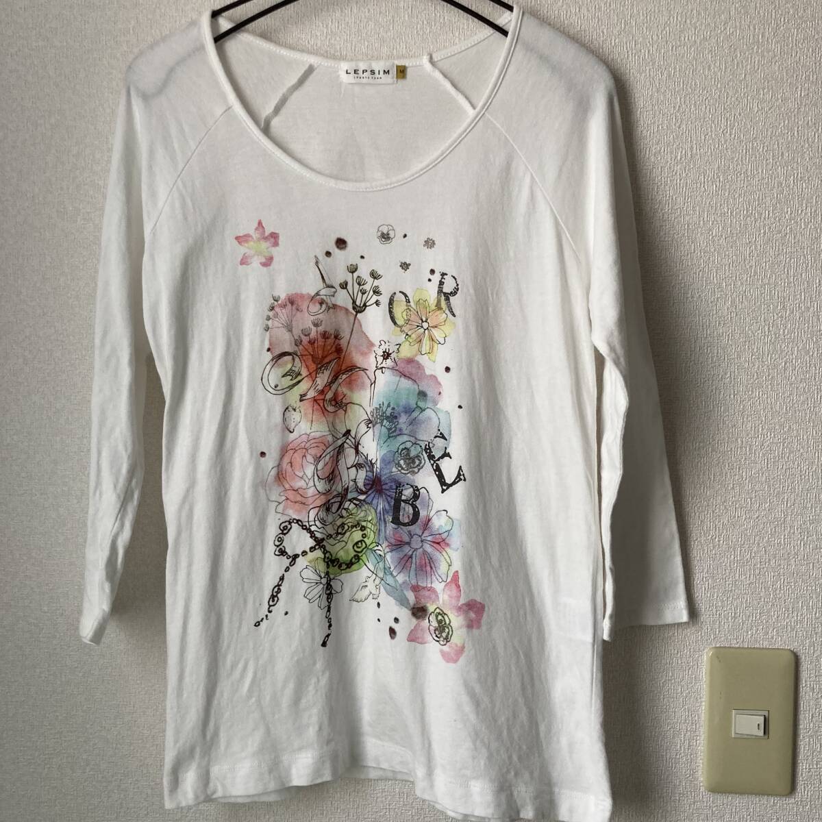 レプシィムLEPSIM☆七分袖カットソー拍卖