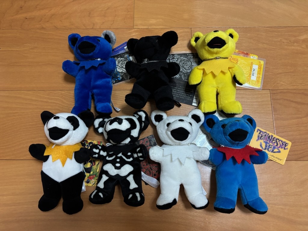 グレイトフルデッドベア くま ぬいぐるみ テディーベア ビーンベア 拍卖